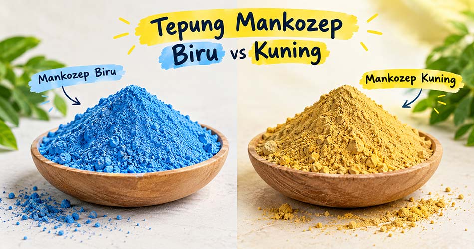 Perbedaan Mankozep Biru dan Kuning